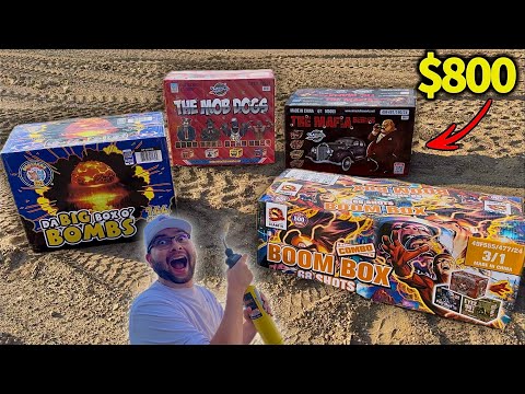 HOW MANY FIREWORKS CAN I GET FOR $800?