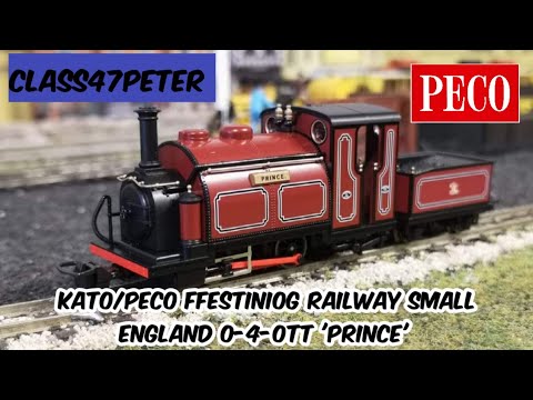 Kato/Peco Ffestiniog Railway Small England 0-4-0TT 'Prince' | Review and Running