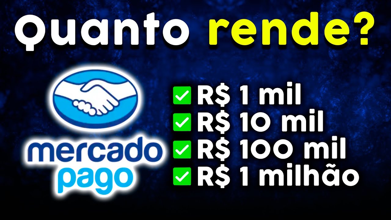 🔵 Rendimento Mercado Pago: Simulação e Comparativo entre Poupança e Mercado Pago