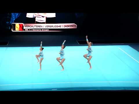 Belgium (BEL) - 2024 Acrobatic Worlds, Guimaraes (POR) Balance Qualification  Women's Group