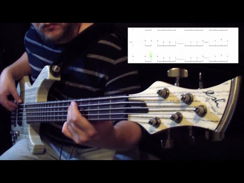 Tornado of Souls - Megadeth Bass Cover with tab