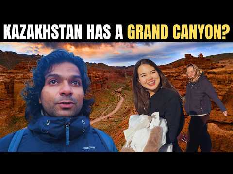 Kazakhstan Has a Grand Canyon? | $51 Full Day Tour – Charyn Canyon, Kolsai & Kaindy Lake 🇰🇿