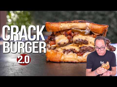 CRACK BURGER 2.0: WIR HABEN IHN NOCH SÜCHTIGER GEMACHT 🍔💥 | SAM THE COOKING GUY