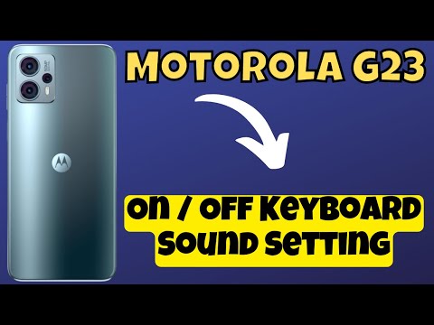 Motorola Moto G23 On / Off Silent or Mute Setting
