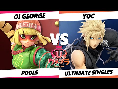 Umebura 9 - YOC (Cloud) Vs. OI George (Min Min) SSBU Ultimate Tournament