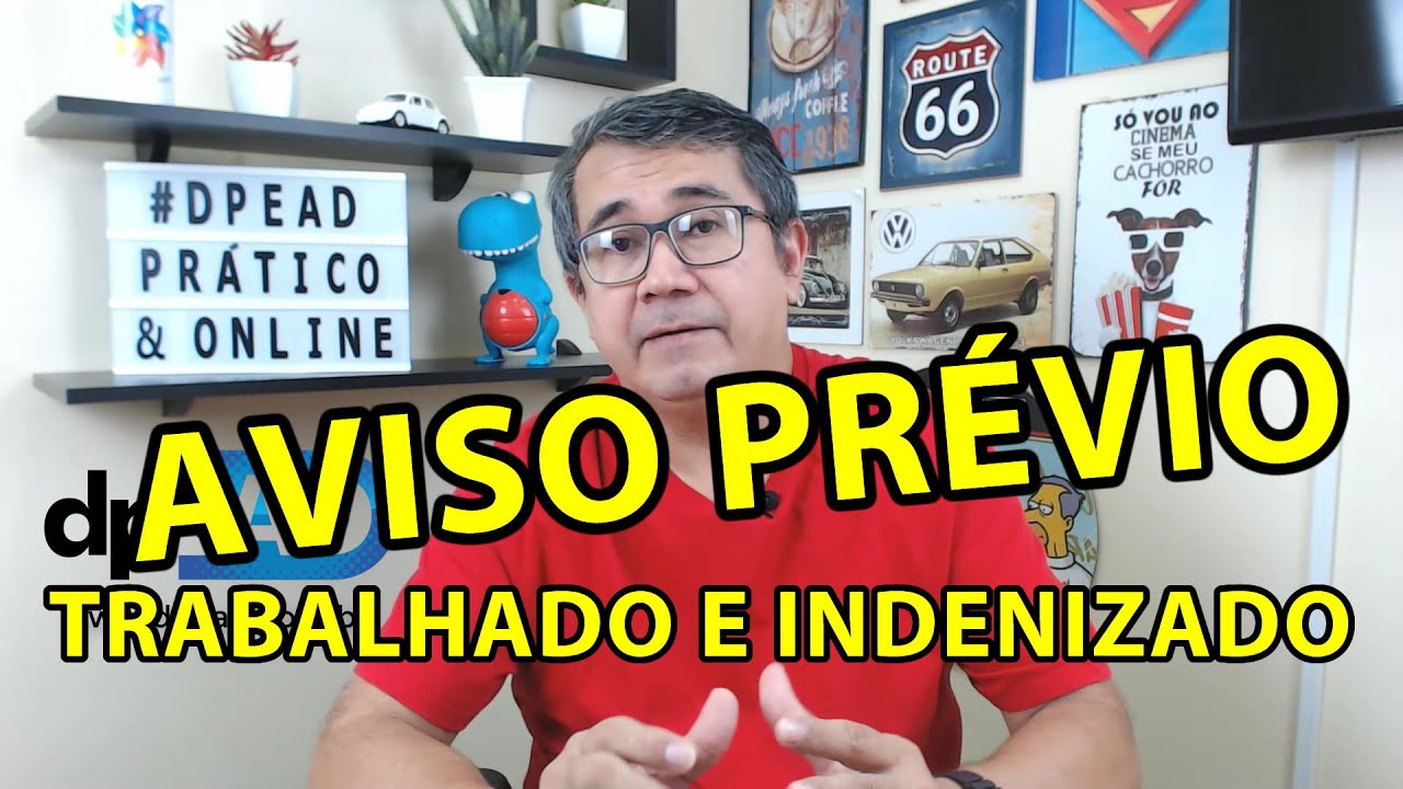 AVISO PRÉVIO TRABALHADO E INDENIZADO - (Método Fácil e Prático)