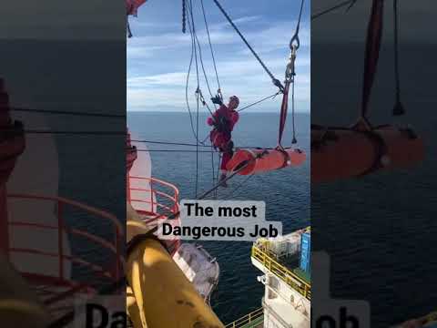 Offshore Rope Access Worker