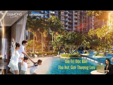 Bán Căn 121m2 cùng tầng Penthouse, 8ty8 Khu Diamond Centery Dự án Celadon City