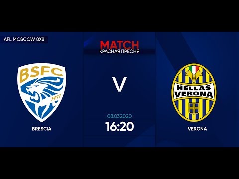 AFL20. Italy. Serie D. Day 2. Brescia - Verona