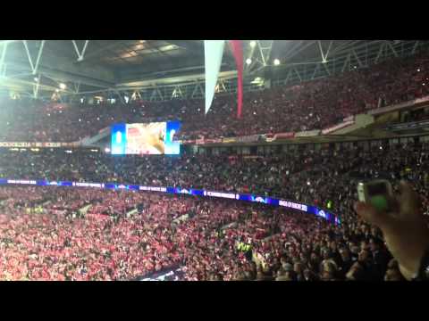 Bayern Munich Lift The European Cup At 2013 Champions League Final
