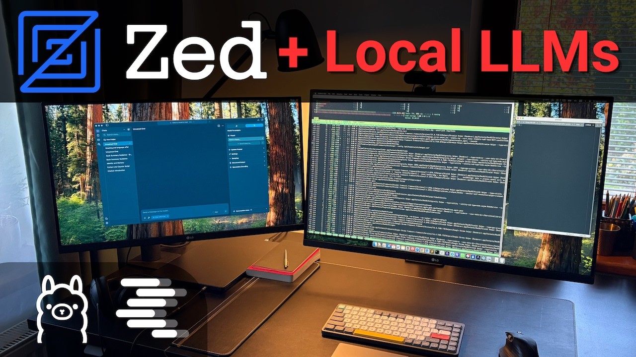 Zed Editor + Local LLMs: Full Setup Guide with Ollama and LM Studio video thumbnail