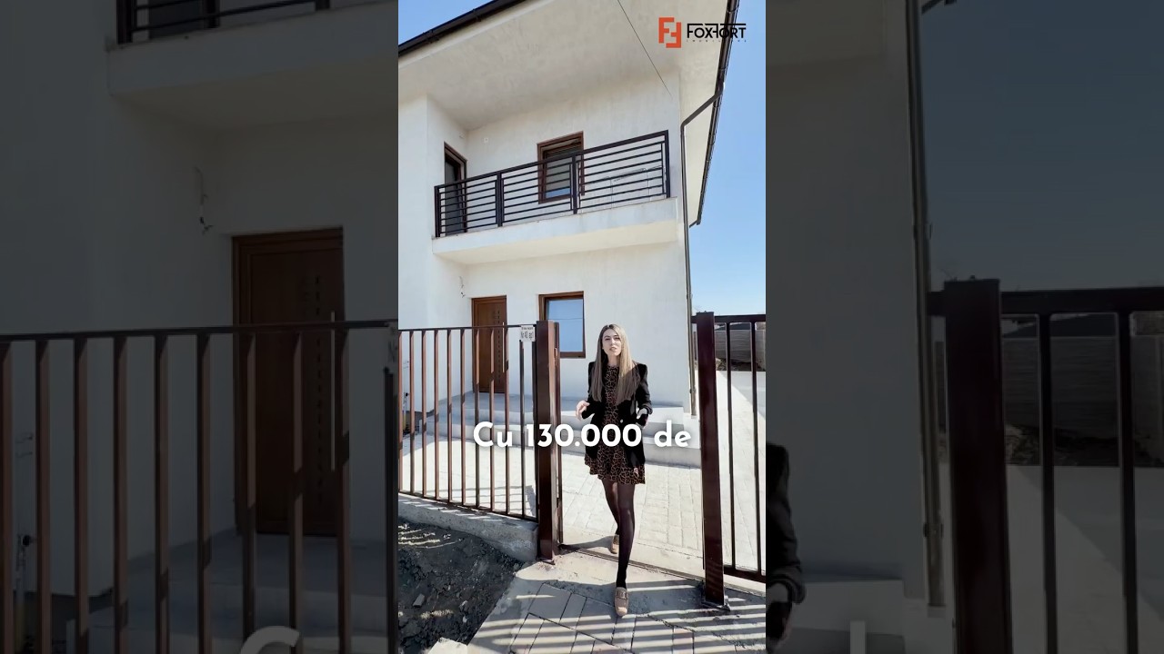 Casa de vanzare, tip duplex, in Sannicolau Mare - confort si liniste - Video