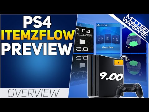 New PS4 Itemzflow Game Manager Preview