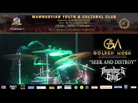 Seek and destroy - Metallica - cover by Thunder's Cave Live at MYCC "GOLDEN MOSH"