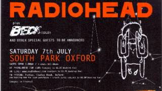 Radiohead - Creep [South Park, Oxford, 7/7/2001]