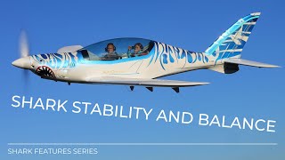 Shark airplane - 6 stability and balance features