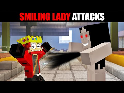 Minecraft Horror Story: Smiling Lady Attacks | Part 3