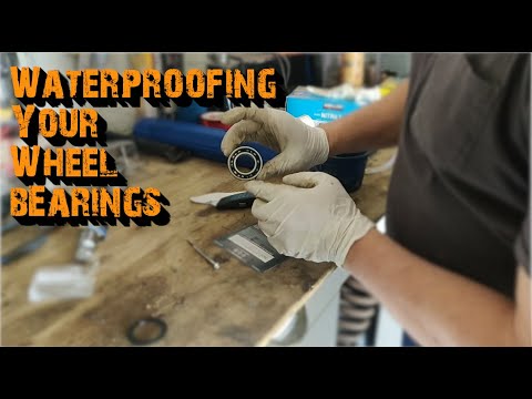 Part of a video titled Water Proofing Your Wheel Bearings - YouTube