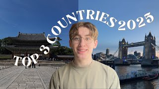 My Top 3 Countries and Why You Should Visit Them in 2025