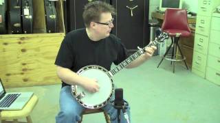 Ned Luberecki Playing the Kel Kroydon KK-250 Banjo