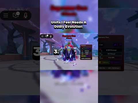 Units I feel needs a Godly Evolution in Anime Last Stand #roblox #summer #animelaststand l