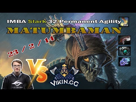 Team Secret Matumbaman IMBA Slark Destroys Vikin.gg