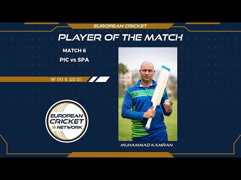 MOM: M.Kamran - PIC vs SPA | Highlights | FanCode Spanish Championship Weekend Day 2 | Spain 2021