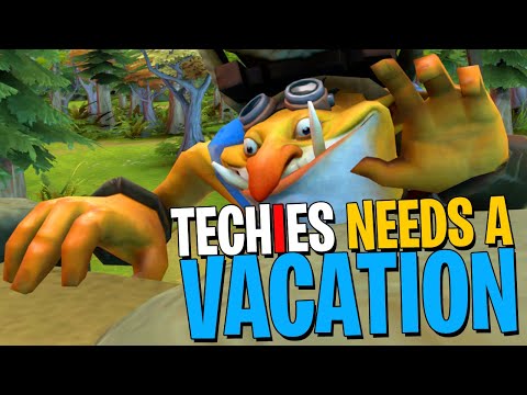 Techies Needs a Vacation - DotA 2