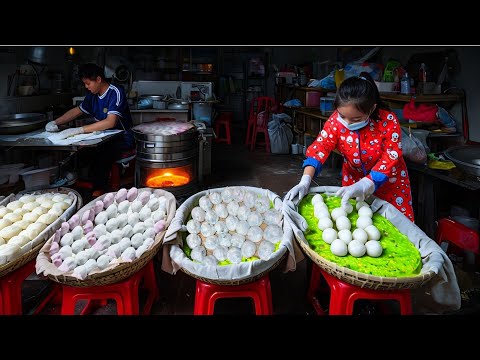 Sweet & Savory Delight! Colorful Donuts and Chive Cakes Cooking Guide 🍩🥞