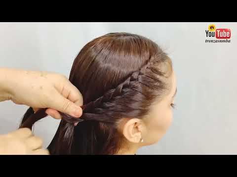 😱COMO PEINARME FÁCIL CON TRENZAS PARA LA ESCUELA ❤️|PEINADO PARA NIÑA | TRENZAS NMBA