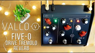 Video thumbnail for Valco FX Five-O Drive Tremolo Reverb by Pedal of the Day
