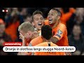 Oranje komt met de schrik vrij | samenvatting Nederland - Noord-Ierland | EK-kwalificatie 2020