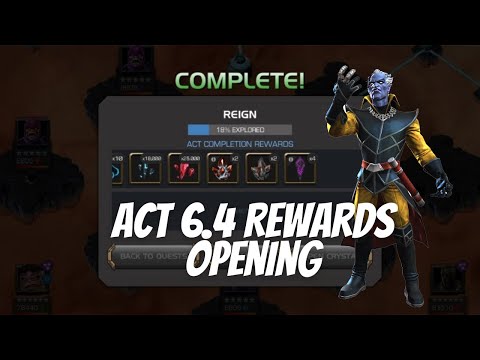 Act 6.4 Completion Rewards - Marvel Contest of Champions