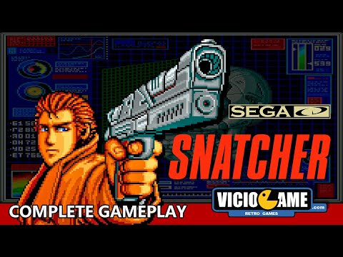 🎮 Snatcher (Sega CD) Complete Gameplay