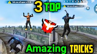 Free Fire Top 3 Awesome Tricks Surprise Your Enemy