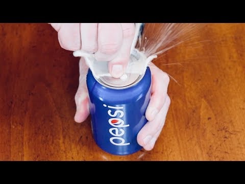 How to Defuse a Shaken Soda Can