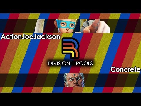 Street Fighter V: ActionJoeJackson (R. Mika) V Concrete (Urien) - Retro Rumble SFV
