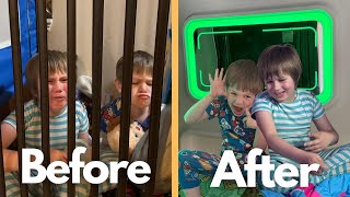 Autistic Boys Get Safety Bunk Beds | Shocking Reaction!