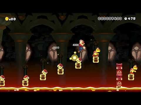 小学生が作った全自動 by March 🍄 Super Mario Maker ✹Wii U✹ No Commentary #axz