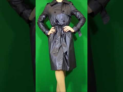 Vinyl Skirt + Shiny Nylon Trench Coat | Try on Haul