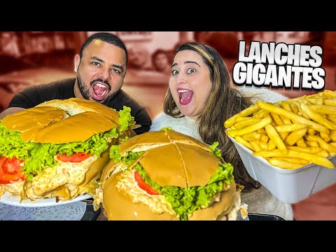 O LANCHE MAIS FAMOSO DA CIDADE | COMIDAS GIGANTES