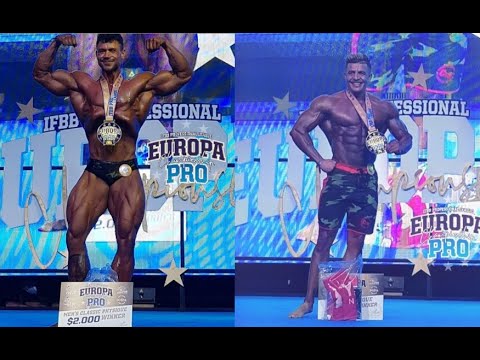 2021 Europa Pro Classic Physique / Men's Physique *WINNERS*