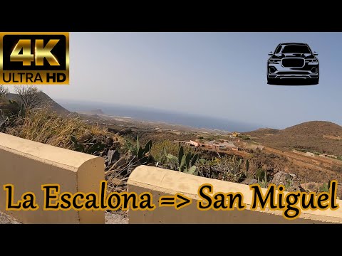 TENERIFE |  From La Escalona to San Miguel de Abona 🌞 July 2021 | Driving Tour [4K]