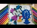 Couleur Pour Les Enfants Episode 1 Coloration Mickey Mouse