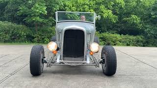 1929 Ford Model A Custom Roadster Headlights and Turn Signal Operation