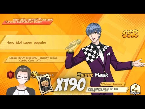 Gacha Sweet Mask SSR - One Punch Man The Strongest(Stream Highlight)