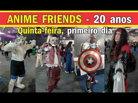 ANIME FRIENDS 20 ANOS QUINTA