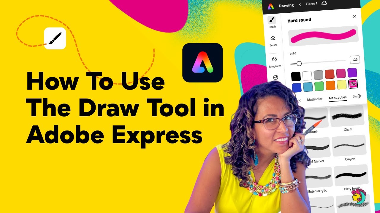 Adobe Express Secrets: the Power of the Draw Tool