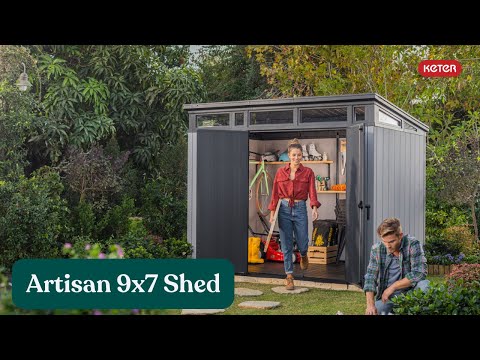 Artisan 9x7 Storage Sheds - Keter