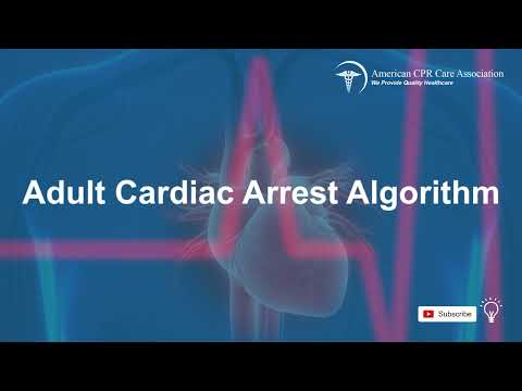 Chapter 9: Adult Cardiac Arrest Algorithm - American CPR Care Association